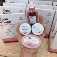 Set alpha arbutin