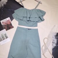 Sét áo 2 dây đũi