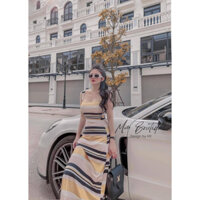 Set áo 2 dây phối chân váy