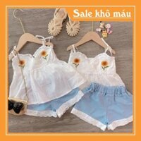 SET ÁO 2 DÂY QUẦN ĐŨI CHO BÉ GÁI - Đầm Nữ ANHStore