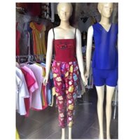 Sét áo 2 dây+quần lanh