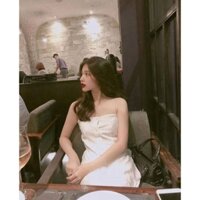 Set áo 2d trắng + quần suông