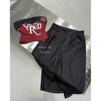 Set áo bò quây pha đỏ mix quần jeans