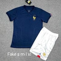 Sét Áo bóng Tuyển Pháp > 2024 Chất vải mè ( Rẻ Vô Địch )