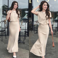 Set áo cánh dơi chân váy đuôi cá SML [Kèm ảnh thật]