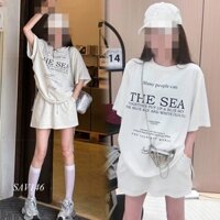 Set Áo Chân Váy Bầu Ngắn Xinh SAV146