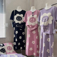 Set Áo + Chân Váy Len Dệt Kim - Chuẩn nhà ViVi (Thái Lan)