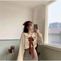 SET ÁO CỔ NƠ BÈO KÈM CHÂN VÁY DẠ TWEED  chỉ có thể là yêu thôi hình thật nhà tớ  🍒  🍒.