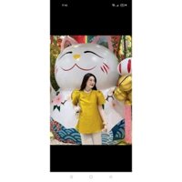 set áo cổ tàu mix quần suông