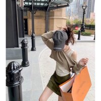 SET ÁO CROPTOP CHÂN VÁY TAY DÀI NUDE ÁO TRẮNG BA LỖ LÓT CHÂN VÁY RÊU TÚI HỘP DẠO PHỐ CAO CẤP BIGSIZE bigsize giá rẻ đẹp