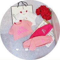 set áo croptop quần dài cho bé