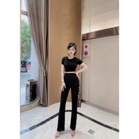 Set áo croptop + quần dài