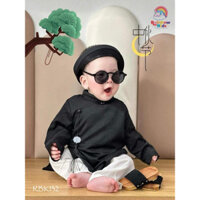 Set áo dài bé trai kèm quần và mấn ông đồ nhí (10-30kg)