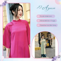 Set Áo Dài Dáng Xuông Đính Lơ Cách Điệu 💥 Siêu Hot Hit 2023💥 Áo Dài Cách Tân Siêu Xinh Phù Hợp Với Mọi Lứa Tuổi