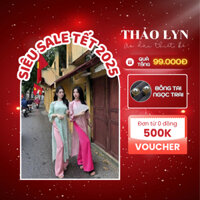 Set Áo Dài Gấm Tơ Cổ Tròn Dáng Xuông Đủ Màu , Dáng Lửng Mặc Lễ Tết Đi Chơi - Áo Dài Thảo Lyn