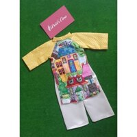 SET ÁO DÀI + QUẦN cho búp bê Disney ANIMATOR