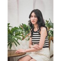 Set áo dây yếm kèm cardigan Dear Rosé S001