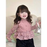 SÉT ÁO GIỮ NHIỆT + ÁO GILE PHAO Bé Gái từ 6kg đến 24kg