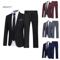 Set Áo Khoác Blazer + Quần Dài Thời Trang Cho Nam