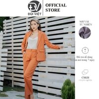 Set áo khoác blazer và quần dài baggy dành cho nữ, đơn giản, dễ thương, new mới về hàng