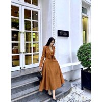 SET ÁO KHOÁC VEST LỬNG MIX VÁY 2 DÂY LIỀN THÂN V108