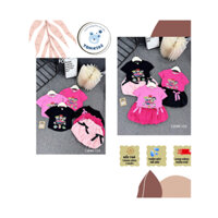 Set áo labubu cotton quần bí ngô cho bé Tom-Kids.