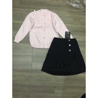 Sét áo len-chân váy cho bé 12-14kg