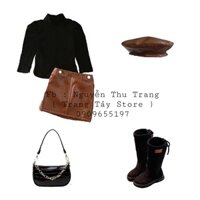 SET ÁO LEN + CHÂN VÁY CHO BÉ (HÀNG QUẢNG CHÂU)