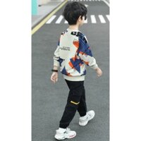 set áo len cho bé trai