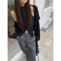 Sét áo len có kéo khoá + áo khoác trẻ trung cá tính