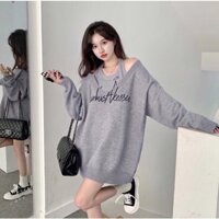 Set Áo Len Tay Dài (Gồm áo croptop + áo tay dài)