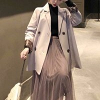 Set áo nhũ quần khoá