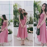 Set áo ống chân váy