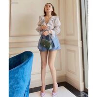 Set áo peplum + quần váy