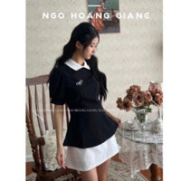 Set áo peplum và chân váy NGO HOANG GIANG