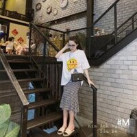 SET ÁO PHÔNG TD X CHÂN VÁY SỌC