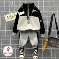 Set áo quần bé trai 3-12 tuổi ✨đồ bộ size đại cho bé trai mập 10 tuổi ✨ thời trang bé trai lớn 30kg 35kg 40kg 45k 50kg