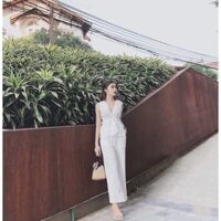 Set áo & quần trắng suông hot hit 🔥🔥🔥