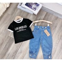 Set áo quần xinh cho bé gái 9-20kg