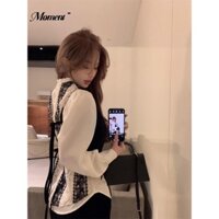 Set Áo Ren Sát Nách Và Chân Váy Nhung Cao Cấp Phong Cách Hàn Quốc Dành Cho Nữ