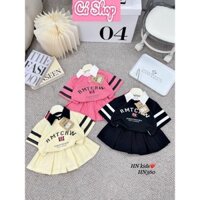 Set áo RMT HN360 chân váy thể thao cho bé gái