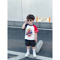 SET ÁO SIÊU NHÂN KÈM QUẦN KAKI BÉ TRAI