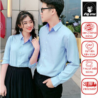 Set Áo Sơ Mi Đôi Fig Tree màu Xanh Nhạt Nhẹ Nhàng