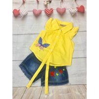 Set áo sơ-mi, quần jean