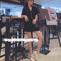 Set áo sơmi cổ vest + quần short