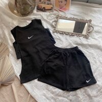 SET ÁO THUN CHỮ T SHIRT QUẦN LỬNG 2M