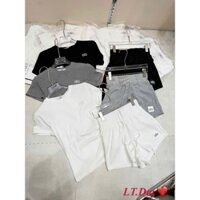 set áo thun quần short nữ