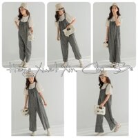 SET ÁO THUN TAY PHỒNG + YẾM CARO DÀI