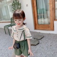 Set áo Thủy thủ bé gái