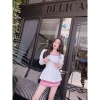 SET ÁO THỦY THỦ CHÍT  EO + CHÂN VÁY